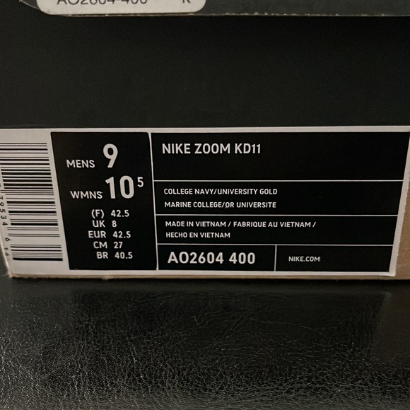 Nike Zoom KD11 - Picture 9 of 9